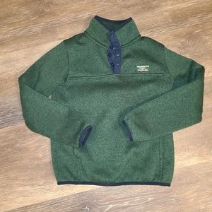 L.L. Bean pull over fleece size small (8)